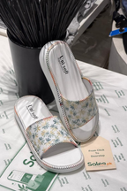 Floral Breeze Slip-On Sandals