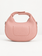 Luna Crescent Shoulder Bag – Blush Pink