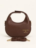 Luna Crescent Shoulder Bag – Choclate Brown
