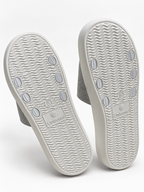 Selene Silver Shimmer Slides