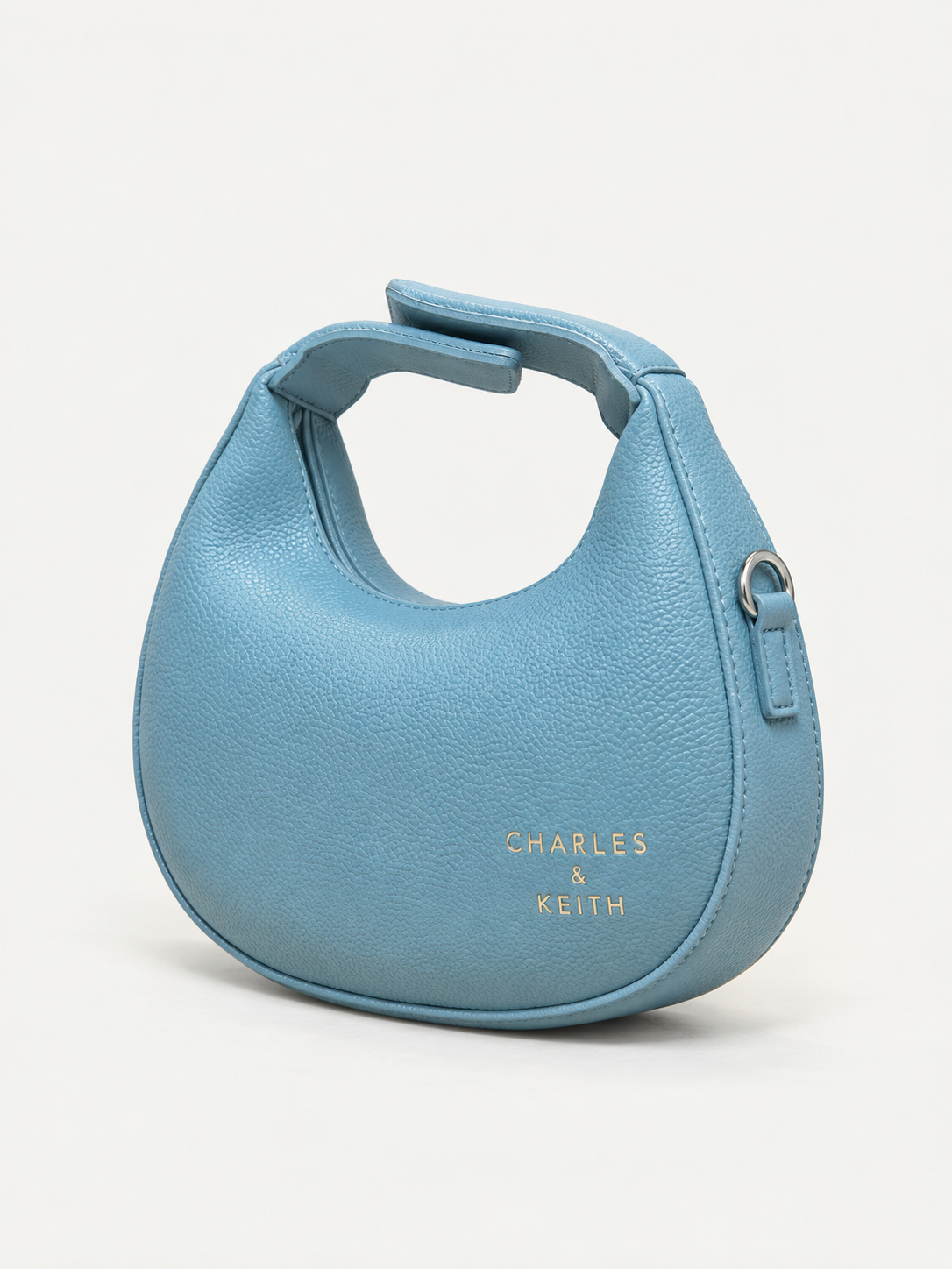 Luna Crescent Shoulder Bag – Sky Blue